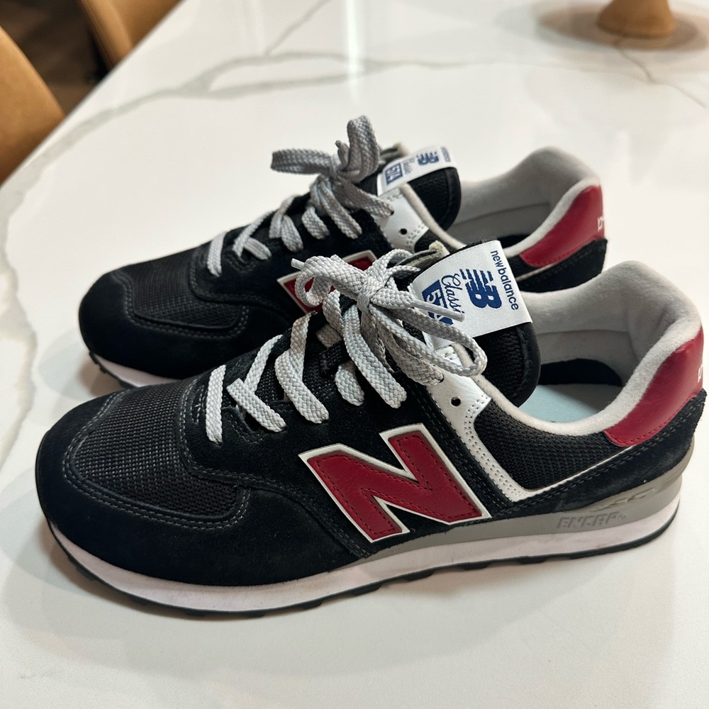 New Balance Black and White Sneakers